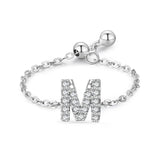 Letter Chain Ring Female Fashion Niche Design Love – Stylish Gifts — 18