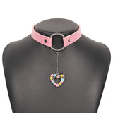 Personalized Neck Leather Metal Buckle Necklace – Jewelry Gift Ideas — 7