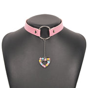Personalized Neck Leather Metal Buckle Necklace – Jewelry Gift Ideas — 7