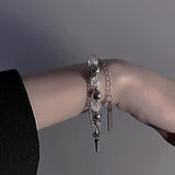 Cold Wind Ice Cracking Bead Spliced Bracelet – Jewelry Gift Ideas — 5