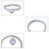 Ins Wind Opal Fried Dough Twist Ring Wall Ring – Unique Gift Ideas — 4
