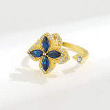 Anti-anxiety Decompression Micro-set Zircon Ring – Gifts for Her — 3