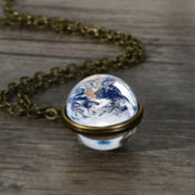Cosmic Galaxy Nebula Double-sided Spherical Time – Jewelry Gift Ideas — 2