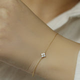 S925 Silver Gilded Sterling Bracelet For Women – Jewelry Gift Ideas — 4