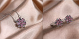 Fashion Jewelry Zircon Women Necklace Ring Double – Jewelry Gift Ideas — 2