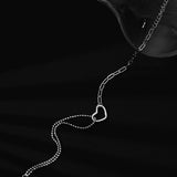 Women's Simple And Advanced Sterling Silver Heart – Jewelry Gift Ideas — 4