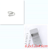 Fashionable English Letter Hollow Belief Ring – Special Occasion Gifts — 7