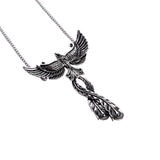 Fashion Alloy Big Phoenix Pendant Necklace – Jewelry Gift Ideas — 3