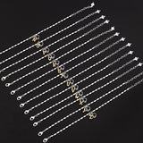 DIY Ancient Bead Chain Alphabet Bubble Bracelet – Stylish Gifts — 4