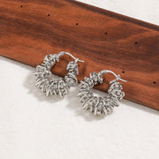 Special-interest Design Spiral Wound Earrings – Practical Gifts — 2