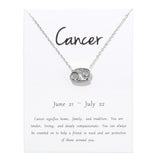 Twelve Constellation Necklace Pendant Female – Jewelry Gift Ideas — 5