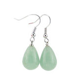 Creative Drop-shaped Gem Crystal Rough Stone Earrings – Gift Ideas — 3