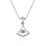Women's Sterling Silver Moissanite Small Skirt – Jewelry Gift Ideas — 7