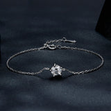 S925 Silver Sparkling Moissanite Bracelet – Jewelry Gift Ideas — 5