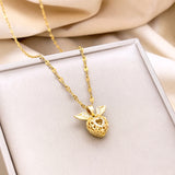 Three-dimensional Diamond Heart Wings Pendant – Jewelry Gift Ideas — 2