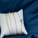 Freshwater Pearl Overlaid Necklace – Jewelry Gift Ideas — 5