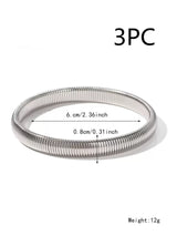 Women's Fashion Stretch Titanium Steel Snake Bone – Stylish Gifts — 14