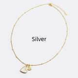 Personalized First Heart-shaped Bead Necklace – Jewelry Gift Ideas — 5