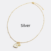 Personalized First Heart-shaped Bead Necklace – Jewelry Gift Ideas — 5