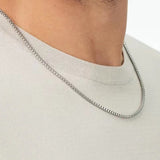 Personalized Fashion Stainless Steel Box Necklace – Jewelry Gift Ideas — 1