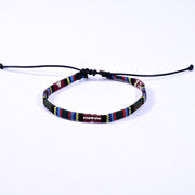 Braided Rainbow Bohemian Friendship Bracelet – Jewelry Gift Ideas — 17