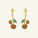Women's Versatile Simple Temperament Cherry Earrings – Gifts for Her — 3
