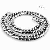 Men's Titanium Steel Stainless Double Button Six – Jewelry Gift Ideas — 10