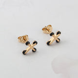 925 Silver Nails New Simple Inlaid Zirconium Earrings – Gifts for Her — 6