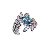 Super Peacock Feather Ring Female Opening – Gifts for Her — 6