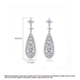 Long Earrings Flash Copper Inlaid Zircon Ear – Unique Gift Ideas — 3