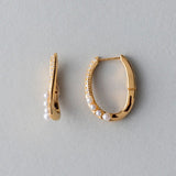 Personalized Earrings Natural Mini Freshwater Pearl – Everyday Gifts — 3