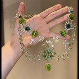 Vintage-chic Rhinestone Fashion Necklace – Jewelry Gift Ideas — 2
