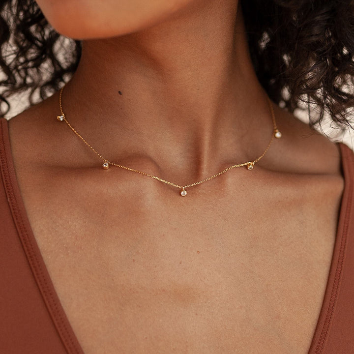 Ultrasimple Style Zircon Pendant Necklace – Jewelry Gift Ideas — 1