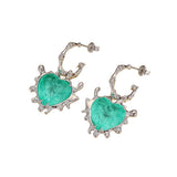 S925 Sterling Silver Love Earrings – Gifts for Couples — 4