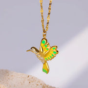 Fashion Stainless Steel Hummingbird Color – Jewelry Gift Ideas — 9
