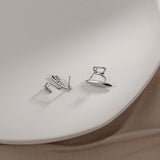 French High-end U-shaped Irregular Drop Earrings – Thoughtful Gifts — 1