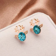 Crystal gem antler earrings – Everyday Gifts — 9