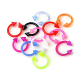 CBR Type Nose Stud Color Mixed Eyebrow Ring – Special Occasion Gifts — 13