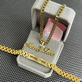 DIY Large Nameplate Engraved Letter Pendant – Jewelry Gift Ideas — 1