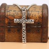 Men's Vintage Cross Pendant Necklace – Jewelry Gift Ideas — 1