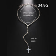 Rhinestone Cross Pendant Necklace – Jewelry Gift Ideas — 2