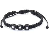 26 English Letters Love Heart Hand Woven Hand Rope – Gifts for Couples — 5