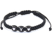 26 English Letters Love Heart Hand Woven Hand Rope – Gifts for Couples — 5