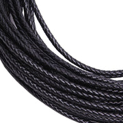 Round Black Coffee Gold And Silver Braided Leather – Kitchen Gifts — 3