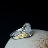 Vintage Country Style Distressed Calla Lily Ring – Stylish Gifts — 3