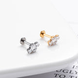 G23 Titanium Plug-in Push Pin Zircon Ear Bone Stud – Surprise Gifts — 5