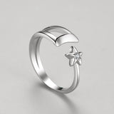 Star And Moon Ring Female Simple Index Finger – Jewelry Gift Ideas — 2