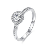 Engagement Simulation Diamond Electroplated Platinum – Stylish Gifts — 4
