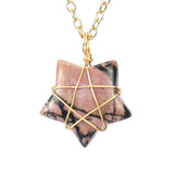 Women's Natural Crystal Agate Necklace – Jewelry Gift Ideas — 6