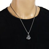 Stainless Steel Buddha Pendant Pendant National – Jewelry Gift Ideas — 6